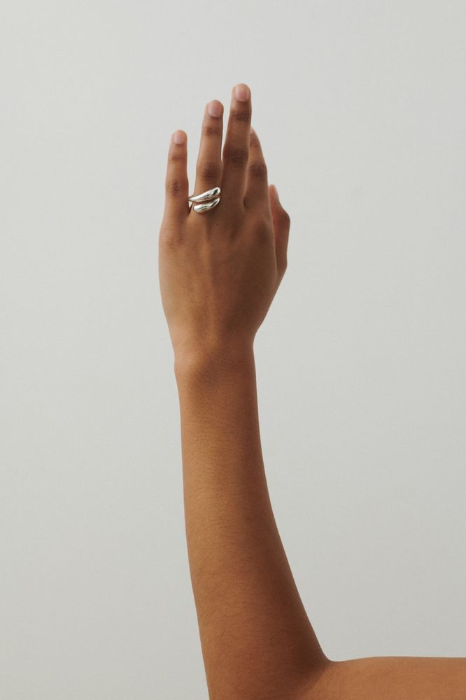 Rain ring - forgyldt